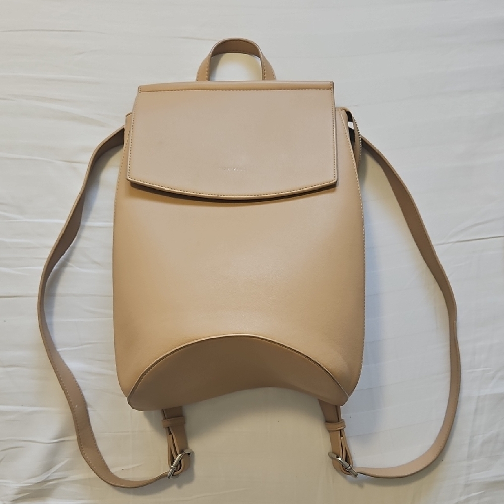 Chic Beige Women's Backpack